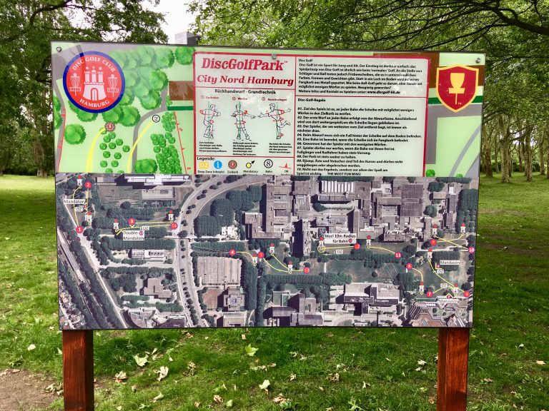 2019 Update Disc Golf Park City Nord Hamburg City Disc Golf bringt