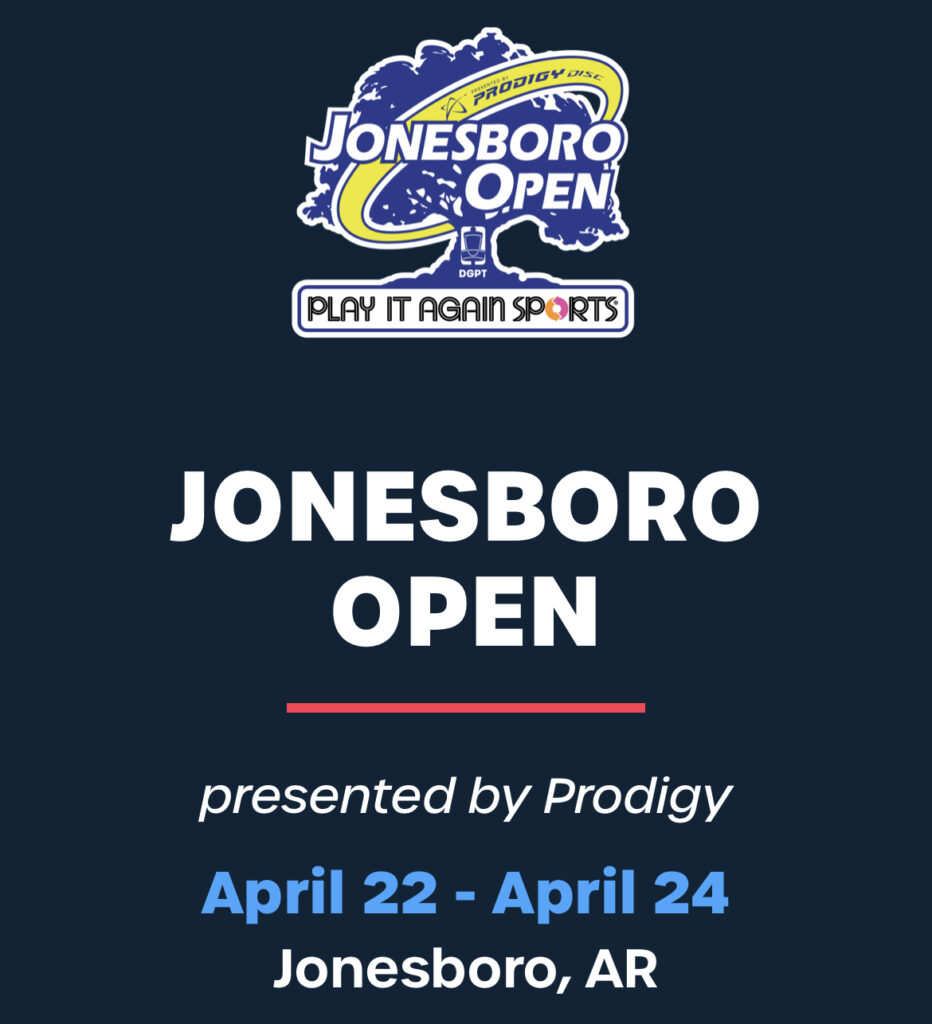DGPT Elite Series Jonesboro Open 2022 an diesem Wochenende live im TV!